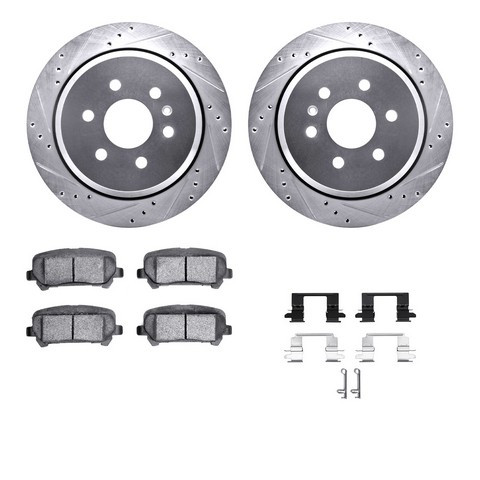 Dynamic Friction Company Disc Brake Kit 7512-48072