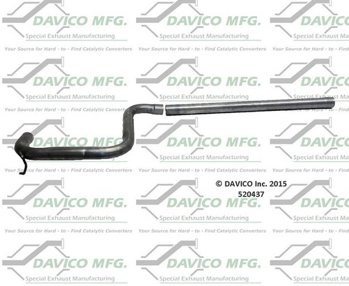 Davico Mfg Exhaust Pipe 520437