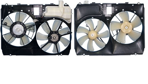 Agility Autoparts Dual Radiator and Condenser Fan Assembly 6025105