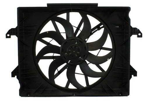 Agility Autoparts Dual Radiator and Condenser Fan Assembly 6010545