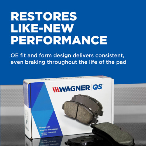 Wagner Brake Disc Brake Pad Set P/N:ZD1393