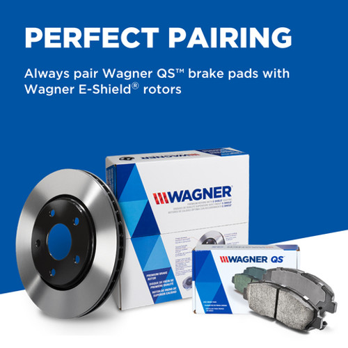 Wagner Brake Disc Brake Pad Set P/N:ZD1612
