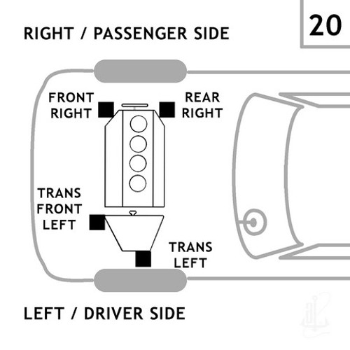 Anchor Automatic Transmission Mount,Manual Transmission Mount P/N:9954