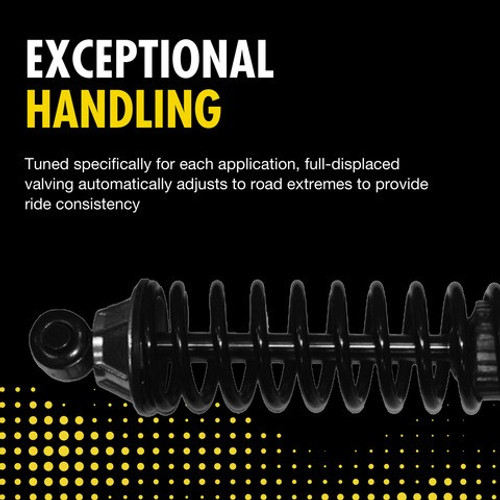 Monroe Shocks & Struts Suspension Shock Absorber and Coil Spring Assembly P/N:58640
