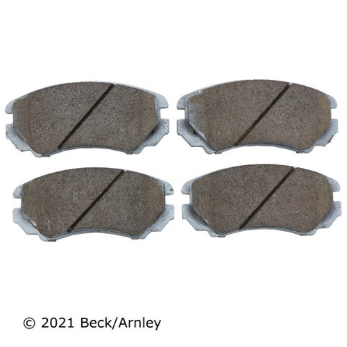 Beck/Arnley Disc Brake Pad Set P/N:085-1706 Beck/Arnley Disc Brake Pad Set P/N:085-1706