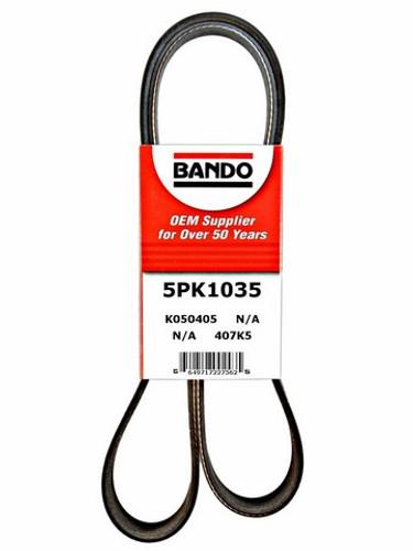 Bando Accessory Drive Belt P/N:5PK1035