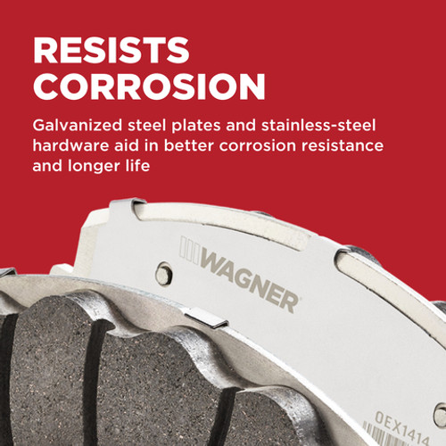 Wagner Brake Disc Brake Pad Set P/N:OEX1624