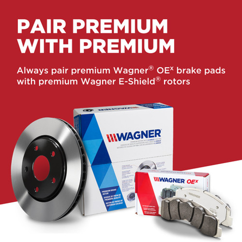 Wagner Brake Disc Brake Pad Set P/N:OEX1378