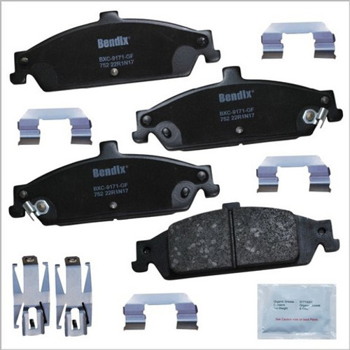BENDIX PRIORITY 1 Disc Brake Pad Set P/N:CFC752