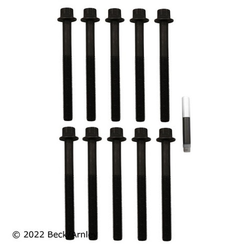 Beck/Arnley Engine Cylinder Head Bolt Set P/N:016-1073 Beck/Arnley Engine Cylinder Head Bolt Set P/N:016-1073
