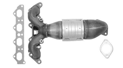 AP/CATCO/Eastern CARB Exhaust Manifold with Integrated Catalytic Converter P/N:751180