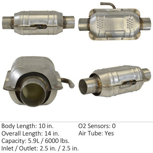 Eastern Catalytic Catalytic Converter-Universal P/N:70423