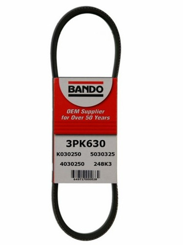 Bando Accessory Drive Belt P/N:3PK630