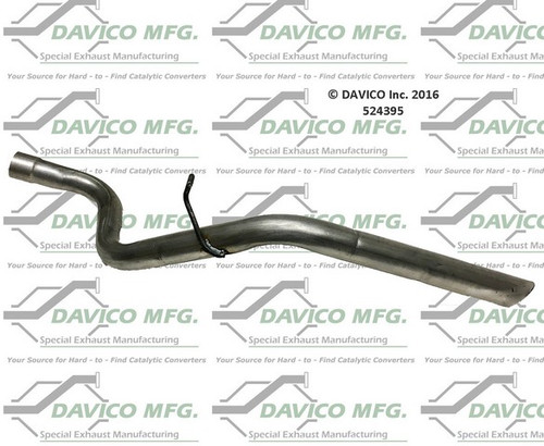 Davico Mfg Exhaust Pipe P/N:524395