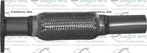 Davico Mfg Exhaust Pipe P/N:228766 Davico Mfg Exhaust Pipe P/N:228766