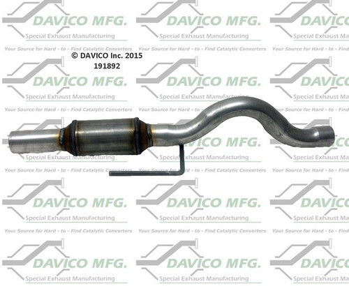 Davico Mfg Catalytic Converter P/N:191892