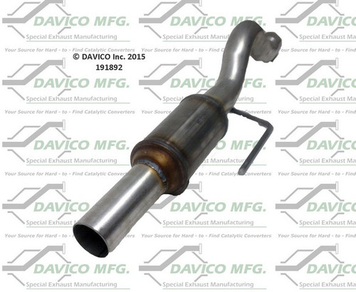 Davico Mfg Catalytic Converter P/N:191892