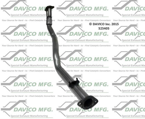 Davico Mfg Exhaust Pipe P/N:525405