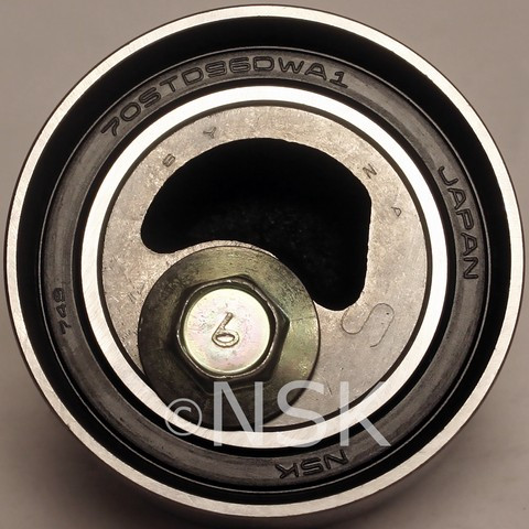 NSK Engine Timing Belt Tensioner Pulley P/N:70TB0912W-1