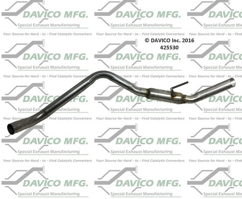 Davico Mfg Exhaust Tail Pipe P/N:425530