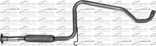 Davico Mfg Exhaust Resonator Pipe P/N:628693 Davico Mfg Exhaust Resonator Pipe P/N:628693