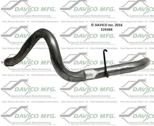 Davico Mfg Exhaust Tail Pipe P/N:524366