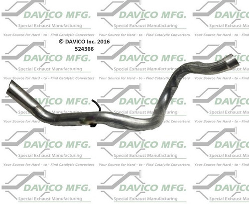Davico Mfg Exhaust Tail Pipe P/N:524366
