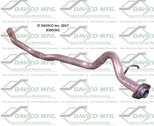 Davico Mfg Exhaust Pipe P/N:8285342