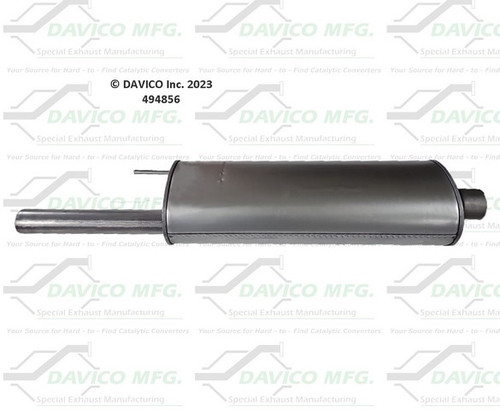 Davico Mfg Exhaust Muffler Assembly P/N:494856