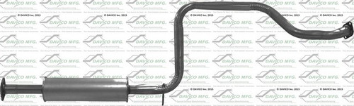 Davico Mfg Exhaust Resonator Pipe P/N:728597
