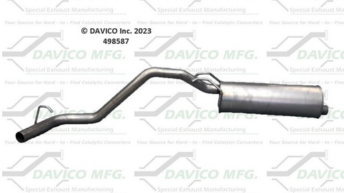 Davico Mfg Exhaust Muffler P/N:498587