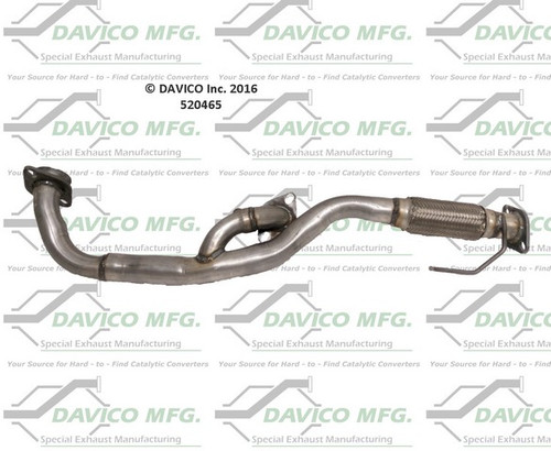 Davico Mfg Exhaust Pipe P/N:520465