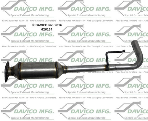 Davico Mfg Exhaust Resonator Pipe P/N:626154