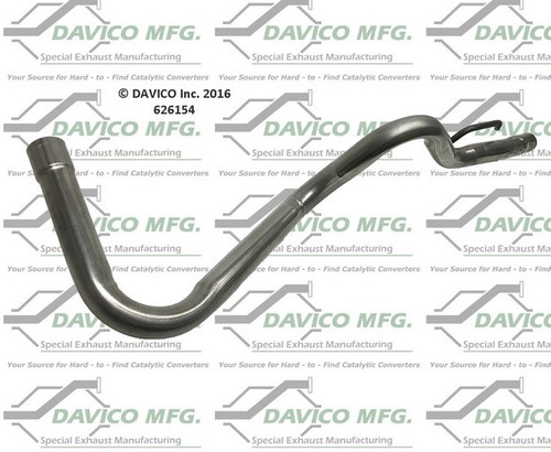 Davico Mfg Exhaust Resonator Pipe P/N:626154