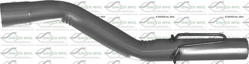 Davico Mfg Exhaust Pipe P/N:328746 Davico Mfg Exhaust Pipe P/N:328746