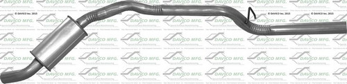 Davico Mfg Exhaust Resonator Pipe P/N:675166