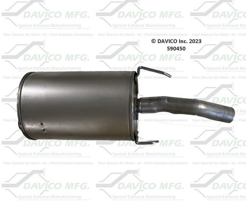 Davico Mfg Exhaust Muffler Assembly P/N:590450