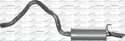 Davico Mfg Exhaust Muffler Assembly P/N:574575