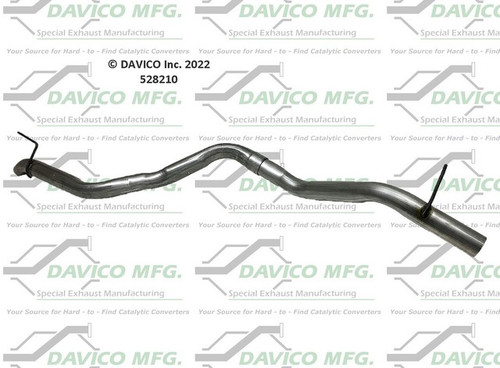 Davico Mfg Exhaust Tail Pipe P/N:528210