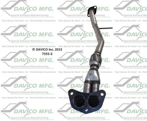 Davico Mfg Exhaust Pipe P/N:327555