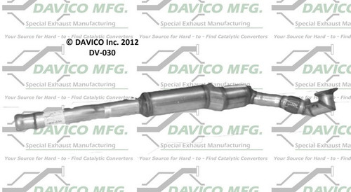 Davico Mfg Catalytic Converter P/N:DV-030
