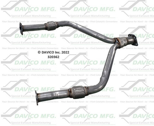 Davico Mfg Exhaust Y Pipe P/N:320362