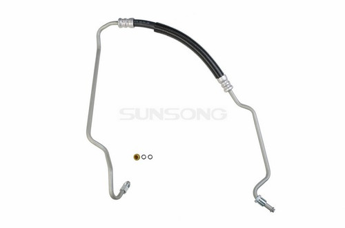 Sunsong Power Steering Pressure Line Hose Assembly 3401679 - view 4