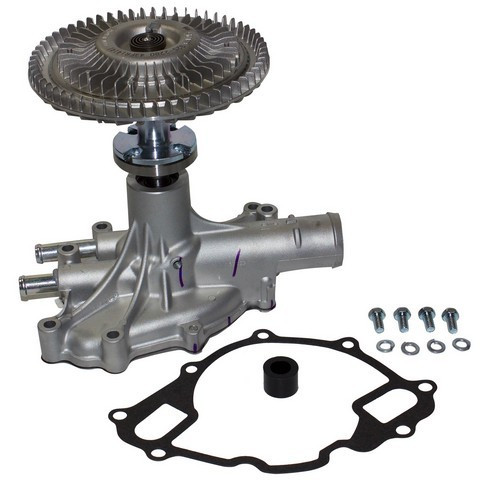 GMB Engine Water Pump with Fan Clutch 125-0001 - view 2
