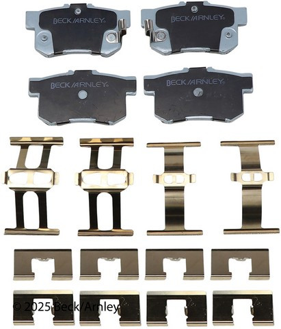 Beck/Arnley Disc Brake Pad Set 085-6467 - view 7
