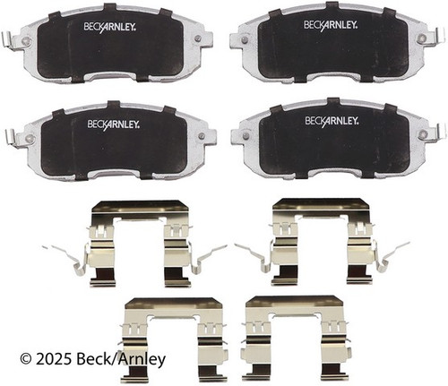 Beck/Arnley Disc Brake Pad Set 085-6640 - view 2
