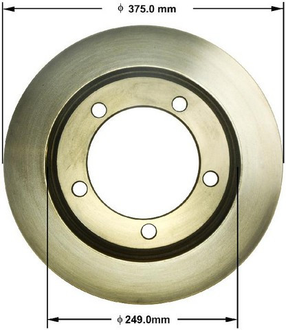 BENDIX PREMIUM DRUM AND ROTOR Disc Brake Rotor P/N:PRT1584