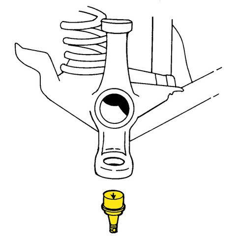 MOOG Chassis Products Suspension Ball Joint P/N:K7403