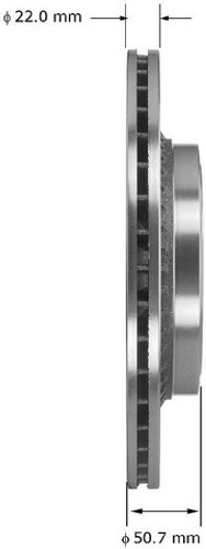 BENDIX PREMIUM DRUM AND ROTOR Disc Brake Rotor P/N:PRT6010