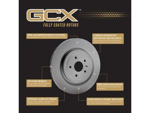 Centric Parts Disc Brake Rotor P/N:320.43013F